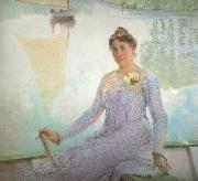 Emile Claus Portrait of Anna de Weert (nn02) oil painting